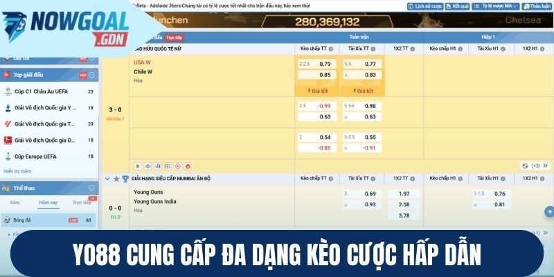 Yo88 cung cấp hệ sinh thái giải trí hấp dẫn
